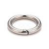304 Stainless Steel Spring Gate Rings X-STAS-M296-01P-E-2