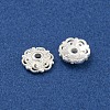 925 Sterling Silver Bead Caps STER-C007-04B-S-2