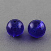 Drawbench Transparent Glass Beads Strands X-GLAD-Q012-6mm-22-1
