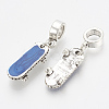 Alloy Enamel European Dangle Charms MPDL-S065-01A-2