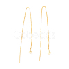 925 Sterling Silver Ear Thread STER-P047-10G-2