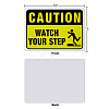 UV Protected & Waterproof Aluminum Warning Signs AJEW-GL0001-01A-07-2