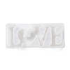 Word LOVE DIY Candle Holder Silicone Molds SIL-F008-02C-3