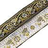 Ethnic Style Embroidery Polyester Ribbons OCOR-WH0060-42B-1