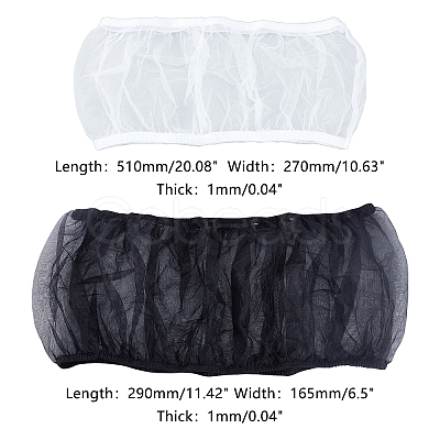 AHANDMAKER 2Pcs 2 Style Polyester Dust Cover AJEW-GA0003-47-1