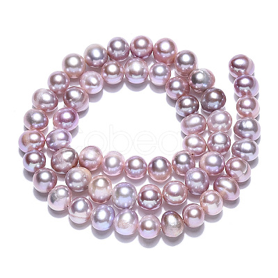 Natural Cultured Freshwater Pearl Beads Strands PEAR-N013-06S-1