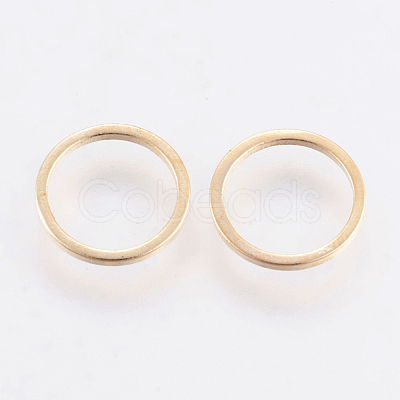 Brass Linking Rings KK-F744-09KCG-10mm-1