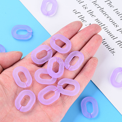 Transparent Acrylic Linking Rings MACR-S373-20A-D18-1