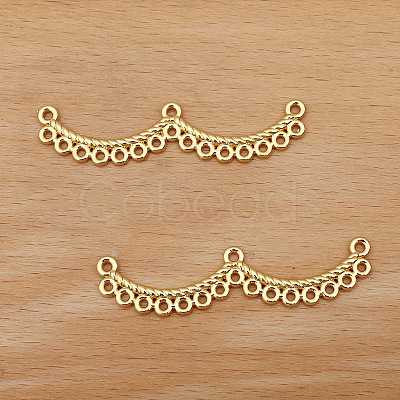 50Pcs Alloy Chandelier Component Links PW-WGE6D5D-02-1