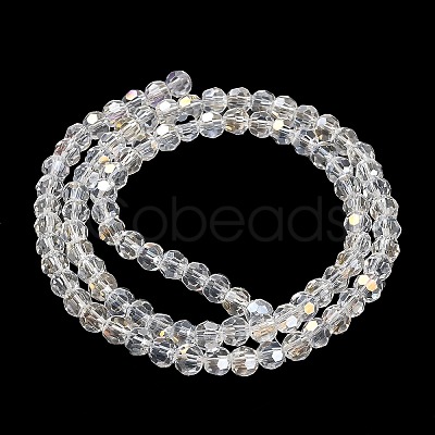 Transparent Glass Beads EGLA-A035-T4mm-B19-1