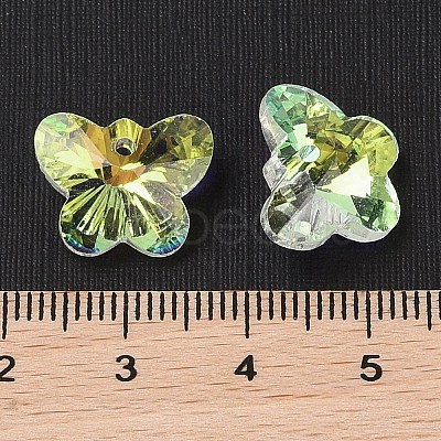 Transparent Glass Pendants GLAA-E050-02A-01-1