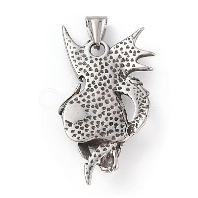 304 Stainless Steel Pendants STAS-A083-20AS-1