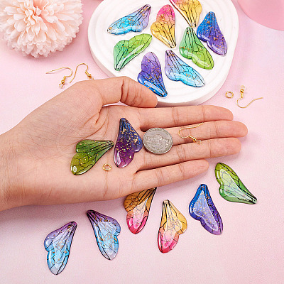 Pandahall Butterfly Wing Earring Making Kit DIY-TA0005-11-1