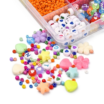 DIY Candy Color Bracelet Making Kit DIY-YW0005-68-1