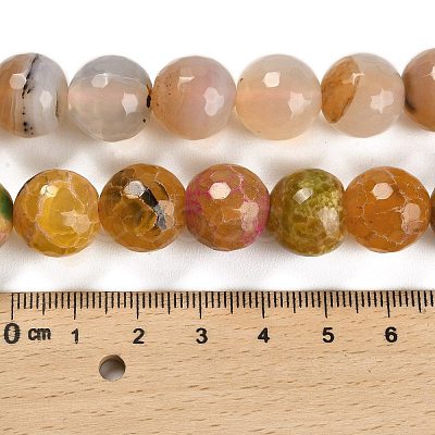 Natural Agate Beads Strands G-L595-A03-02A-1