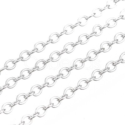 Brass Cable Chains CHC-T008-08P-1