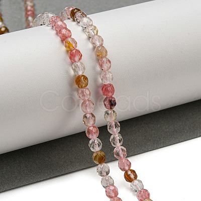 Tigerskin Glass Beads Strands G-E571-A07-04-1