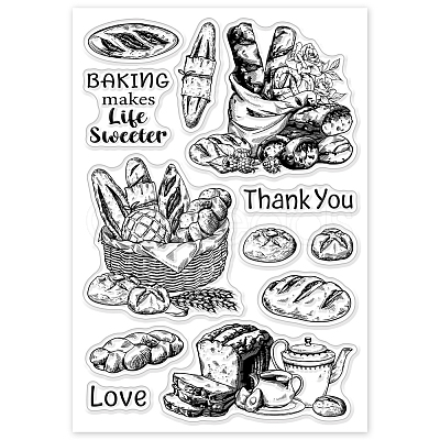 Custom PVC Plastic Clear Stamps DIY-WH0448-0596-1