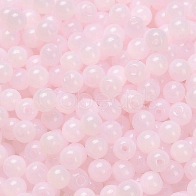 Imitation Jade Glass Seed Beads SEED-C001-02C-01-1