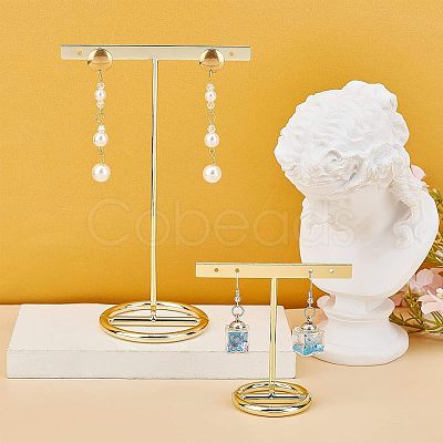 Iron Earring Display Stands EDIS-WH0007-02-1