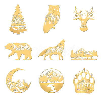 Nickel Decoration Stickers DIY-WH0450-122-1