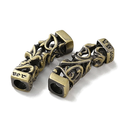 Tibetan Style Brass Beads KK-M284-23AB-1