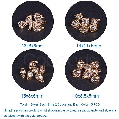 Alloy Charms ZIRC-PH0002-05-1