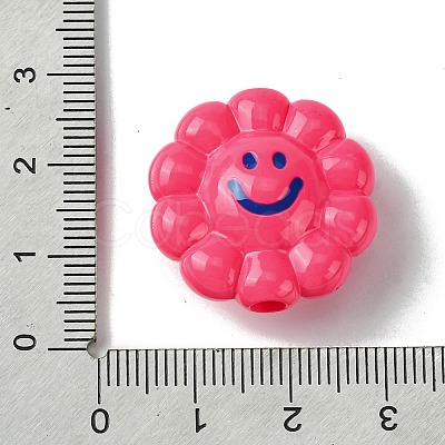 Dopamine Style Opaque Acrylic Beads SACR-Z002-01I-1