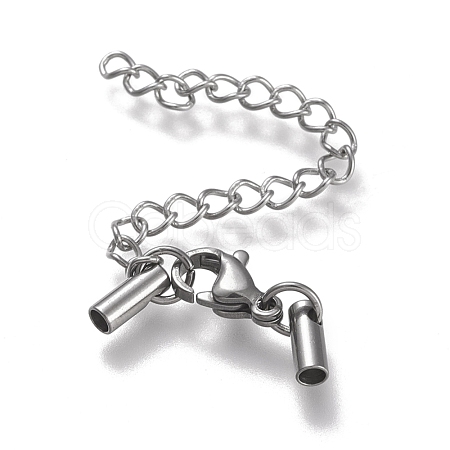 304 Stainless Steel Curb Chain Extender STAS-K195-29P-09-1