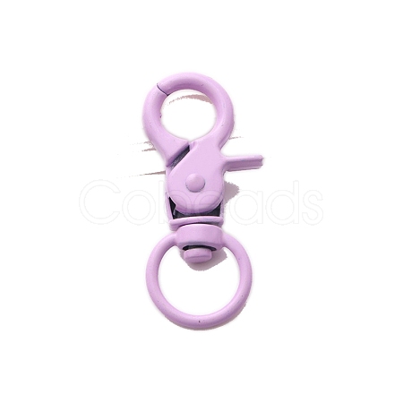 Spray Painted Iron Swivel Lobster Claw Clasps PW-WGA4F6C-04-1