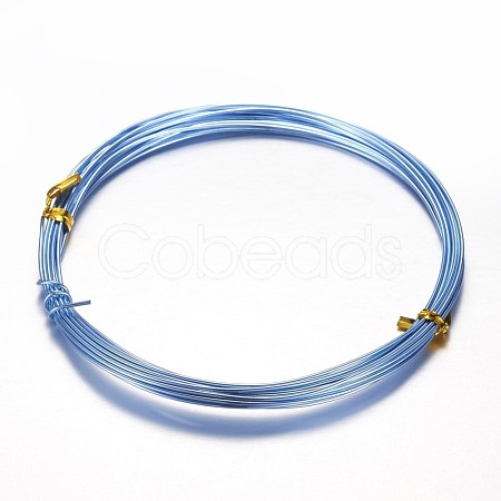 Round Aluminum Craft Wire AW-D009-1.5mm-10m-19-1