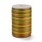 Round Waxed Polyester Thread String, Micro Macrame Cord, Twisted Cord, for Leather Sewing Stitching, Colorful, 0.3~0.4mm, about 174.98 Yards(160m)/Roll