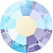 Preciosa&reg MAXIMA Crystal No Hotfix Flatback Stones, Czech Crystal, Dura Foiling, Round(438 11 615 Chaton Rose), 20410 200 Tanzanite AB, SS8(2.3~2.5mm)