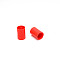 Plastic Vortex Bottle Connector, Column, for Scientific Experiment, Red, 47x32mm