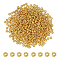 DICOSMETIC 600Pcs Alloy Daisy Spacer Beads, Granulated Beads, Lead Free & Cadmium Free, Golden, 4.5x1.5mm, Hole: 1mm