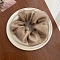 Solid Color Hair Scrunchies for Women, Pigtail Holders and Ponytail Accessories, Camel, 130mm