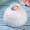 Porcelain Jewelry Boxes, for Jewerly Dispaly, Flower, Ghost White, 9.5x7.5cm