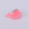 Transparent Resin Cabochon RESI-WH0009-32-2