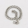 304 Stainless Steel Curb Chain Twist Link Chains CHS-K00-18-2.3mm-2