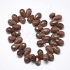 Synthetic Goldstone Beads Strands G-S357-C01-18-2