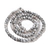 Faceted Electroplated Glass Beads Strands X-GLAA-C023-02-C11-4