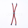 Nylon Twisted Cord Bracelet Making MAK-F018-01B-RS-2