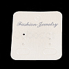 Cardboard Earring Display Cards CDIS-R024-07-1