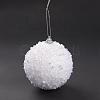 Christmas Ball Foam & Plastic Imitation Pearl Pendant Decoration FIND-G056-01D-4
