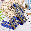Ethnic Style Embroidery Polyester Ribbons OCOR-WH0060-56B-5
