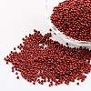 12/0 Grade A Baking Paint Glass Seed Spacer Beads X-SEED-Q009-FJX31-1