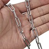304 Stainless Steel Paperclip Chains CHS-YS0001-02P-5