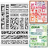 Custom PVC Plastic Clear Stamps DIY-WH0448-0509-1