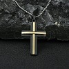 201 Stainless Steel Pendant Necklaces NJEW-C034-39D-M-2