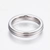 304 Stainless Steel Couple Rings RJEW-G082-05P-4